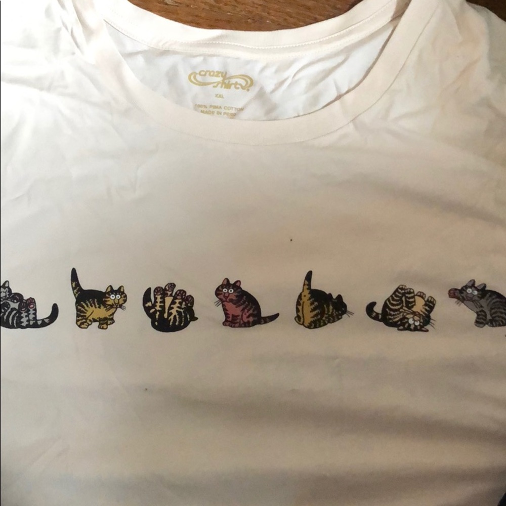 BRAND NEW “Kilban cat” shirt